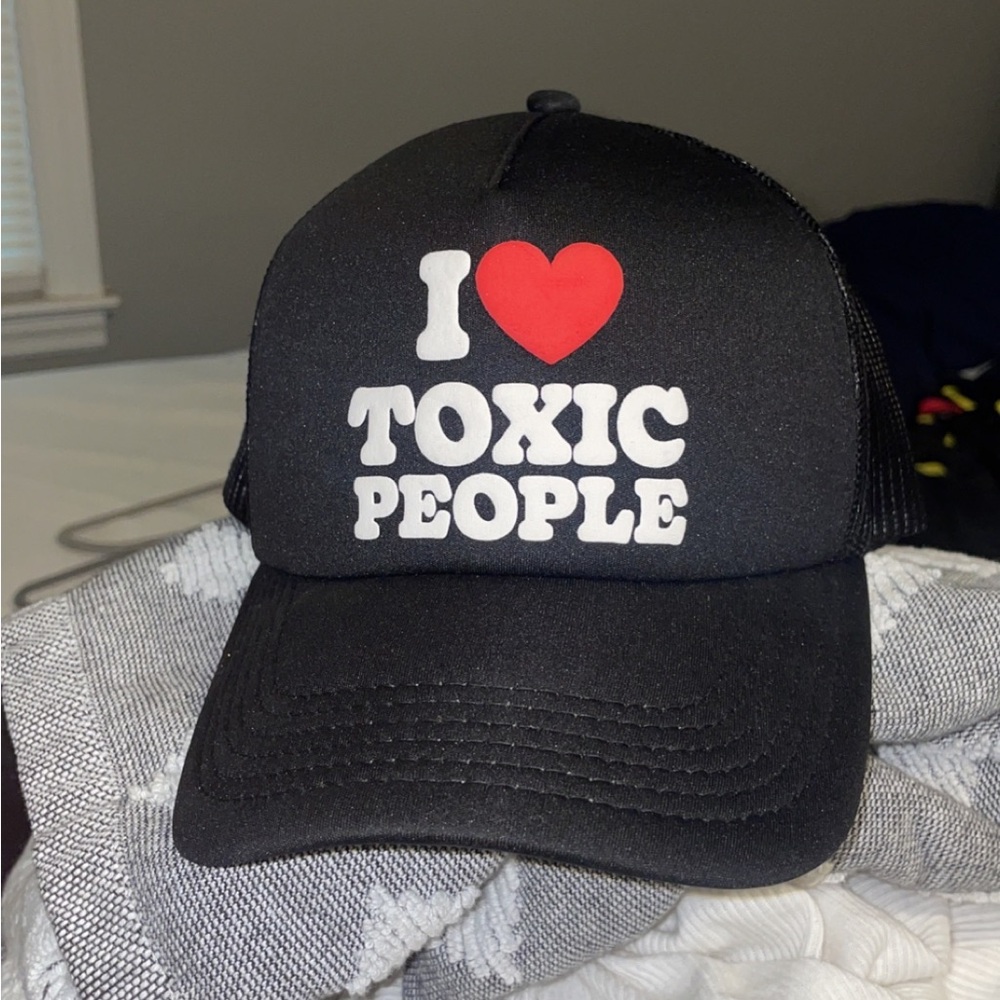 Pleasures Toxic People Trucker Hat **LIKE NEW!